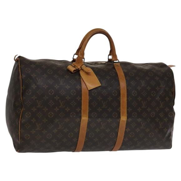 LOUIS VUITTON Monogram Keepall 60 Boston Bag M41422